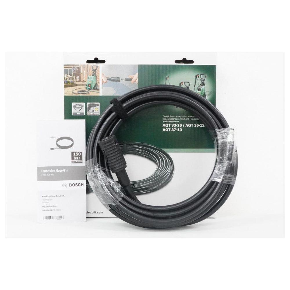 Bosch 6m Extension Pressure Hose for AQT Pressure Washers | Bosch by KHM Megatools Corp. Bosch 6m Extension Pressure Hose for AQT Pressure Washers | Bosch by KHM Megatools Corp.